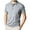 GrayA, variant on Tdoqot Mens Graphic Polo Shirts with Snaps- Short Sleeve Fashion Casual Classical Business Shirts Navy Size M-4XL