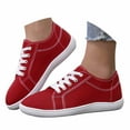 thumbnail image 3 of Xiaoxatg Women's Casual Shoes Soft Bottom Wide Toe Sneakers for Training and Everyday Wear Comfortable Gym Shoes for Men and Women 8 Red, 3 of 9