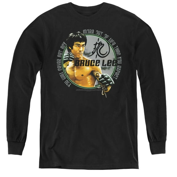 Bruce Lee - Expectations - Youth Long Sleeve Shirt - Large