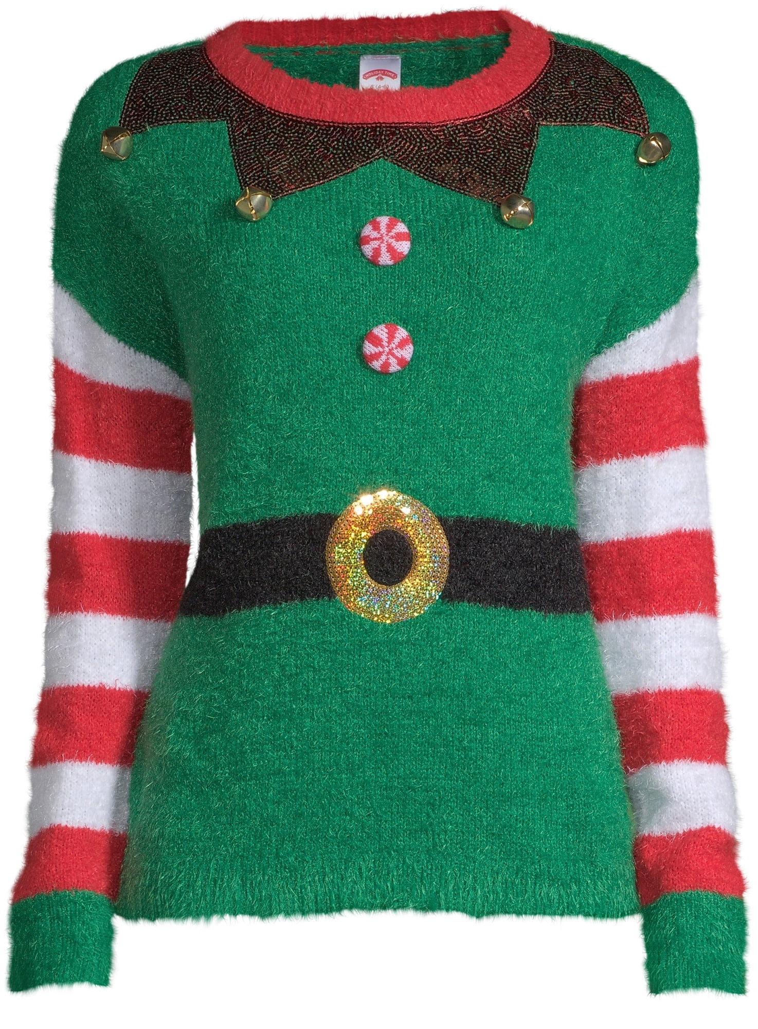 Ladies elf christmas clearance jumper
