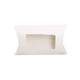 thumbnail image 1 of Caja de regalo con ventana, forma de almohada, soporte para embalaje de dulces, regalos, caja de papel Kraft plegable, suministros de baño para Almacenamiento y organización del hogar Blanco Wosthever HA080410-01, 1 of 6