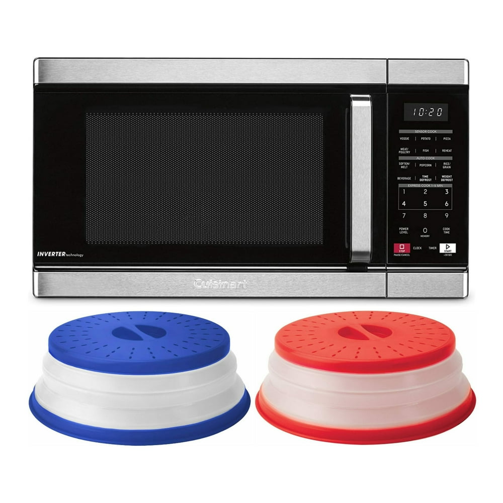 Cuisinart CMW110 Humidity Sensor Microwave with 2 Microwave Food