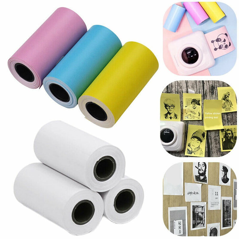 Thermal Printing Sticker Paper Adhesive Photo Paper 57x30mm 
