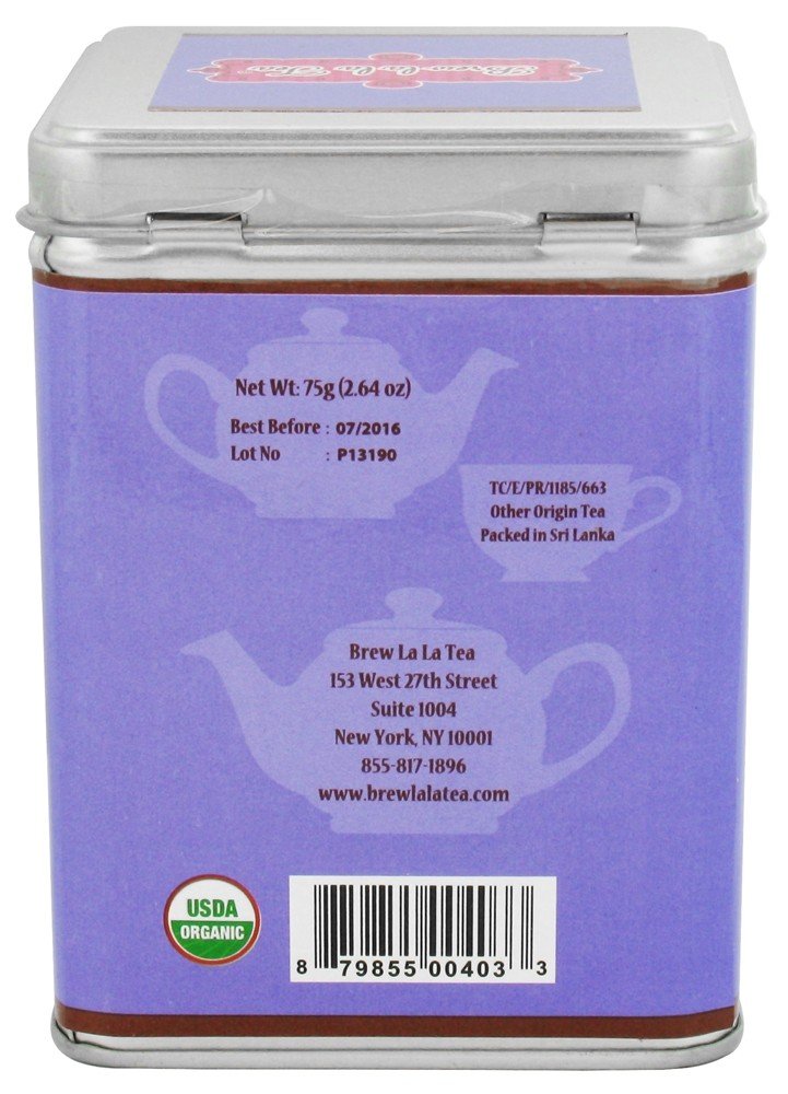 Brew La La Tea 1 Tin 50 Tea Bags USDA Organic – Zestill