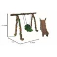 thumbnail image 2 of Fairy and Gnome Miniature Swing and Slide Set - A Fairy Garden Accessory, 2 of 8