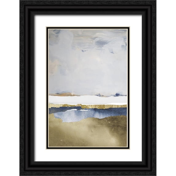 Sommers, Mindy 23x32 Black Ornate Wood Framed with Double Matting Museum Art Print Titled - Little Lake