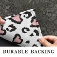 thumbnail image 6 of Pink and Black Of Leopard Print Door Rugs,Washable Non Slip Door Mats Indoor,Decorative Door Mats,Entry Mat Indoor for Entrance,Bedroom,Kitchen,Bathroom,16"x24", 6 of 6