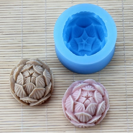 - Mrosaa 3D Flower Silicone Soap Candle Making Mold Mould Resin Handmade DIY Carft