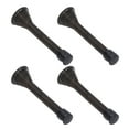 thumbnail image 4 of 10Pcs Door Stop Stainless Steel 85mm Height Black Rust Resistant Wall Protection Door Stopper, 4 of 10