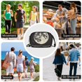 thumbnail image 7 of FORMRS Mini Crossbody Bag for Women Adjustable Shoulder Rope Travel Casual Phone Purse, Beige Moon, 7 of 7