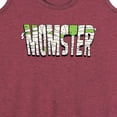 thumbnail image 3 of Instant Message - Halloween Momster  - Women's Racerback Tank Top, 3 of 6