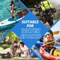 thumbnail image 5 of 25L Waterproof Dry Bag - Motorcycle Luggage Tail Bag with Straps for Back Seat, Roll Top Lightweight Waterproof Backpack Sack for Travel, Swimming, Boating, Kayaking, Camping and Beach, 5 of 5