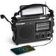 thumbnail image 1 of Radio de emergencia Kaito KA500 con alimentación de 5 vías AM/FM/SW NOAA, 1 of 9