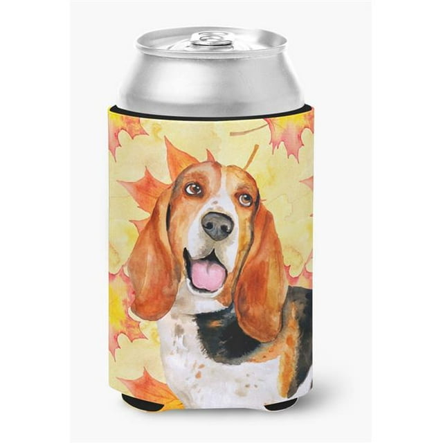 Carolines Treasures BB9965CC Basset Hound Fall Can or Bottle Hugger