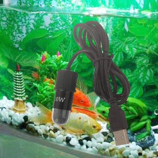 Calentador de acuario perfecl USB LED 10W para 5/10/20 galones