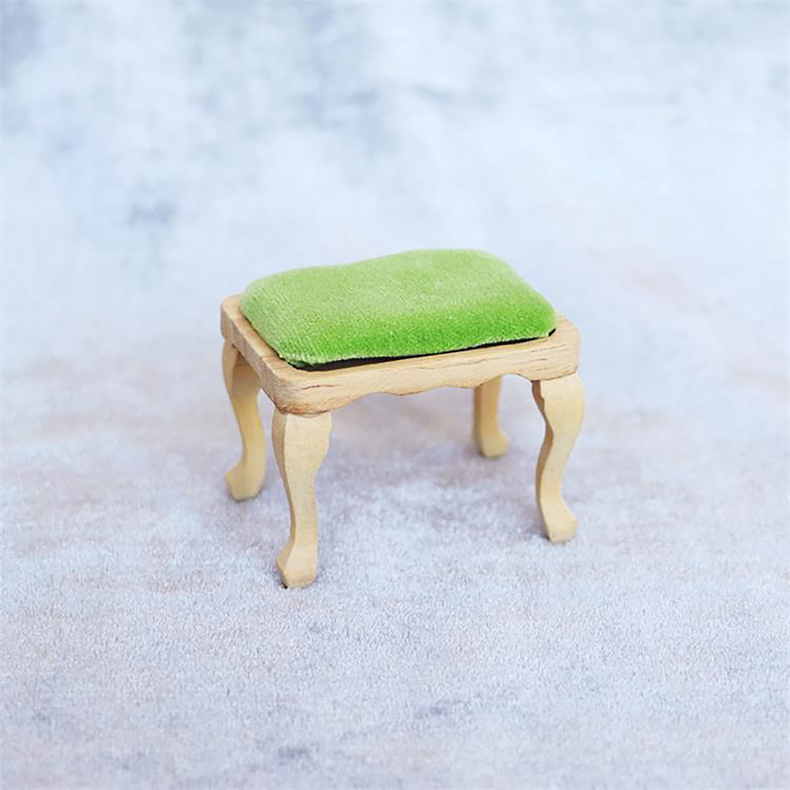 Dollhouse fine1/12scale miniature furniture lovely dressing table stool mirror 