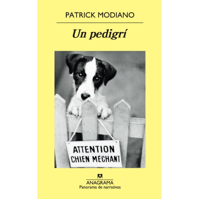 UN PEDIGRI ANAGRAMA PATRICK MODIANO