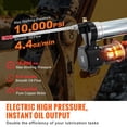 thumbnail image 2 of Cordless Grease Gun, 20V 10,000 PSI, Electric Grease Gun Kit with 39" Hose, Two Batteries & Charger, High Pressure Battery Powered Grease Gun for Car, Farm, Boat, Black, 2 of 7