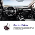 thumbnail image 2 of Mistaha LED Lighted Car Engine Start Button Switch with Aluminum Alloy Material - Black Finish, Red or Blue Light Options - Easy Installation Kit Included, 2 of 3