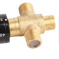 thumbnail image 4 of Brass Thermostatic Mixing Valve Water Temperature Pipe Basin Thermostat Control, 4 of 5