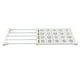 thumbnail image 5 of Divisor de estante de tensión para armario, estante de tensión telescópico extensible blanco, estante de tensión para armario, calidad de nivel superior, 5 of 8