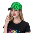 thumbnail image 5 of Honeii Green Broccoli Print Hat, Women's Baseball Hat Unisex Fit, Baseball Cap,Adjustable One Size, 5 of 6