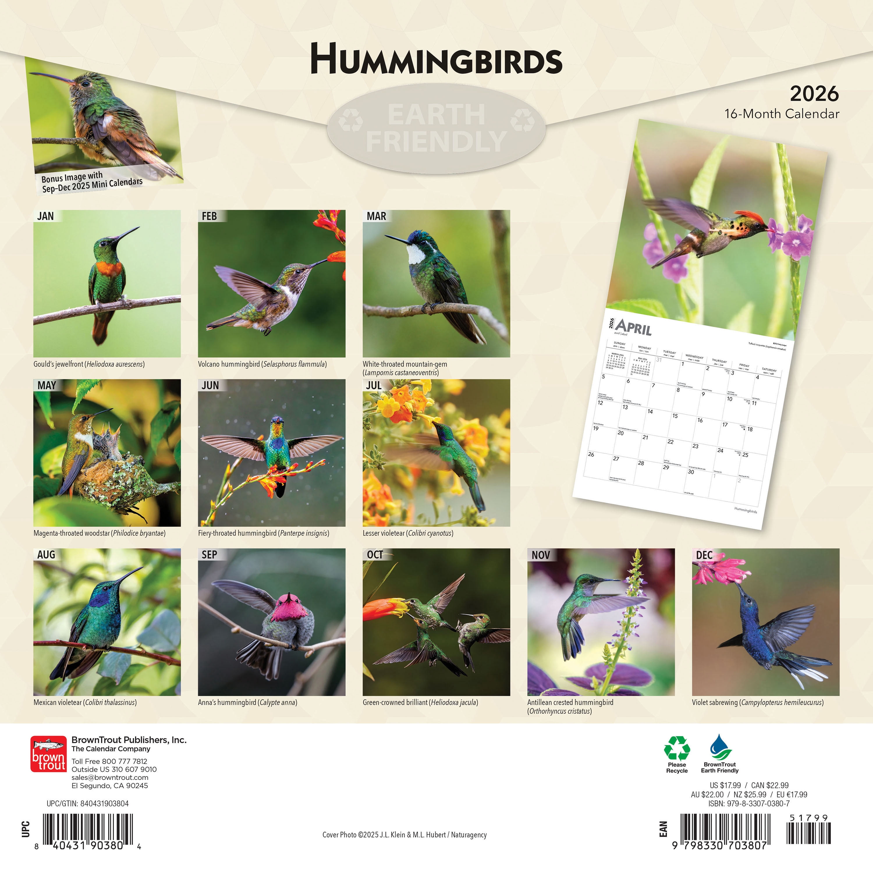 Colibris 2026 Carré DÉJOUER