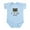 Sky Blue, variant on CafePress - W Is For Wolf Body Suit - Baby Light Bodysuit, Size Newborn - 24 Months