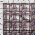 thumbnail image 2 of oneOone Cotton Flex Fabric Swirl & Check Ikat Print Fabric By Yard 40 Inch Wide, 2 of 4