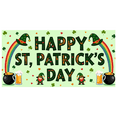 thumbnail image 2 of St Patricks Day Backdrop Decorations Happy Spring Party Supplies Shamrock Background Popup Celebration Banner Festive Props Green Photography, 2 of 4