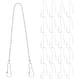 thumbnail image 4 of 24 cadenas colgantes para plantas de jardín, cadenas de metal, vallas publicitarias, suministros con ganchos., 4 of 5