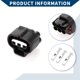 thumbnail image 5 of Conector de terminal de cable hembra impermeable de 3 pines para sensor de presión de aire de admisión de Unique Bargains para Toyota, 5 of 6