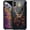 Deer in Flowers, variant on Compatible with iPhone Xs Case, The Burning Blue Wolf for Men Woman, Anti-Scratch Soft TPU Shockproof Unique Protective Cover Pattern Design