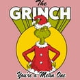 thumbnail image 2 of Women's Dr. Seuss Christmas Grinch You're a Mean One Graphic T-Shirt, 2 of 3