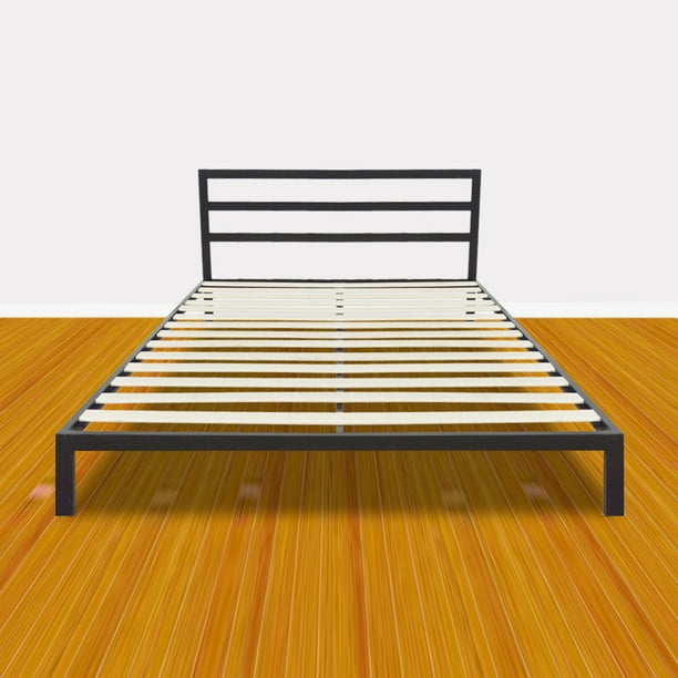 Zimtown Sturdy Bed Frame Full Size Easy Setup Premium Metal Platform