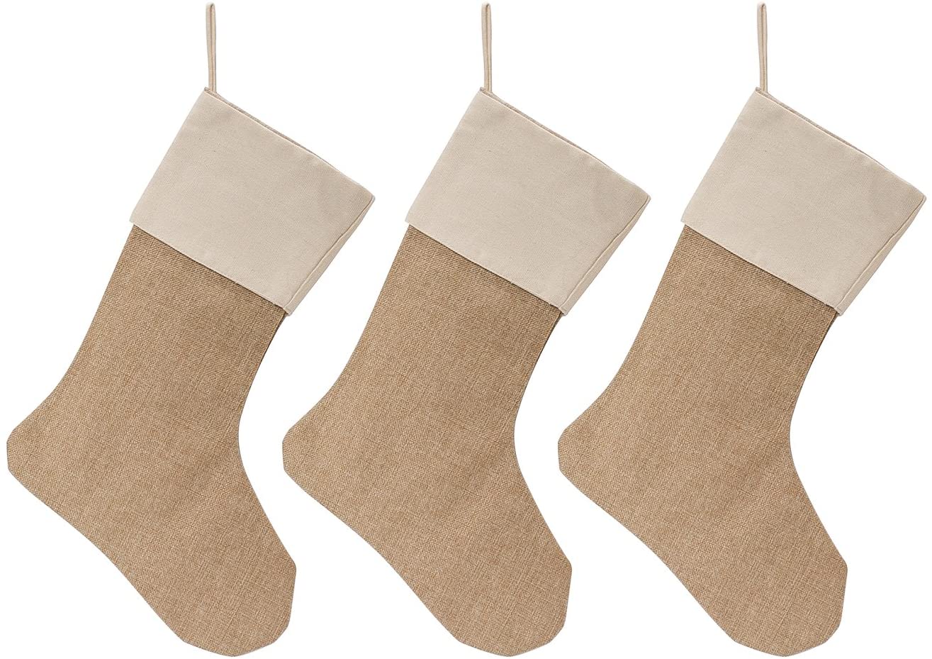 Plain stockings christmas Clearance