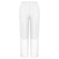 thumbnail image 6 of JSKUMAR Womens Wide Leg Sequin Pants Flare High Waisted Sparkle Bling Glitter Trousers Party Club Night Out Dance Pants (White,L), 6 of 8