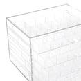 thumbnail image 1 of Caja de almacenamiento para decoración de uñas, 120 rejillas, caja de almacenamiento transparente para decoración de uñas, caja de almacenamiento vacía, artesanía Superior, 1 of 8