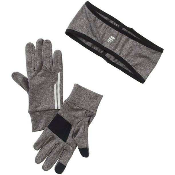 Women's 2 Piece Cold Weather Running Ear Warmer and Glove Set