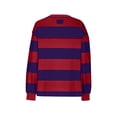 thumbnail image 5 of 2DXuixsh Chandails à Capuchon pour Femmes Chandail en Molleton Surdimensionné à Manches Longues Col Rond Pulls d'Automne Vêtements Preppy Tendance Rouge Brique Taille g, 5 of 5