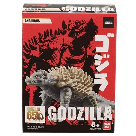 Bandai America Godzilla Anguirus Collectible Action Figure, Plastic Grey, 2.11 oz
