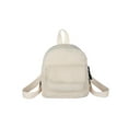 thumbnail image 1 of Mochila Pana para Mujer Libros Informal Retro para Estudiantes para Viajes Escolares (Beige), 1 of 9