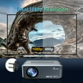 thumbnail image 3 of Ultra HD 8K Decoding Projection 1080p Android Movie Projector Home Phone Laptops, 3 of 21