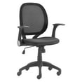 thumbnail image 1 of Serta Essential Chaise de Bureau en Maille Noire avec Base en Nylon, 1 of 6