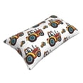 thumbnail image 3 of Kll Cartoon Tractor Pillow Covers Envelope Closure,Super Soft And Cozy Fuzzy Fleece Pillow Case Cover 14"X20", 3 of 9