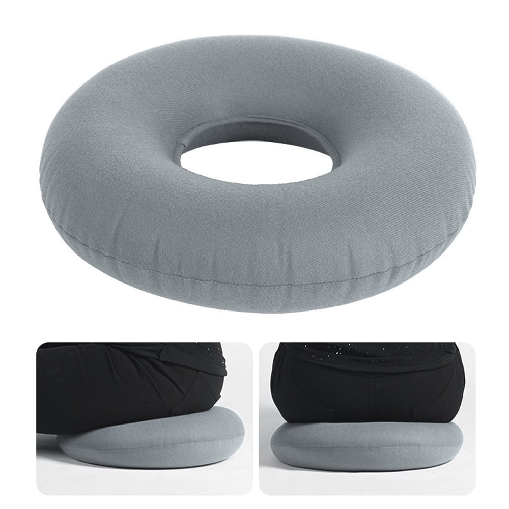 2cps Donut Cushion, Donut Pillow Tailbone Pain Relief Cushion - Hemmoroid Pillow Cushion for Hemorrhoid Treatment, Prostate, Bed Sores, Pregnancy, Post Natal & More. Firm Density Tailbone Cushion