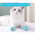 thumbnail image 4 of Botas antiarañazos para gatos, paquete de 4, zapatos protectores antiarañazos de silicona para mascotas, protección ajustable para patas de gato para el hogar, el baño y el afeitado, 4 of 5