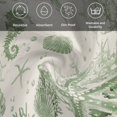 thumbnail image 5 of Sage Green Starfish Cloth Napkins, Coastal Nautical Seahorse Conch Washable and Reusable Dinner Napkins Set of 6, Table Napkin for Kitchen Party Birthday Wedding Hotel Housewarming 20"x20", 5 of 8