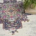 thumbnail image 6 of Nourison Passion Persian Ivory Blue 8' x 10' Area Rug, (8x10), 6 of 10