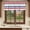 Red Blue, variant on Blue Navy Striped Valances for Windows, Decorative Rod Pocket Window Valance Curtains, Simple Abstract Greyish Lines Art Short Curtain Drapes for Kitchen/Bathroom/Living Room, 2 Panels, 42" W x 12" L